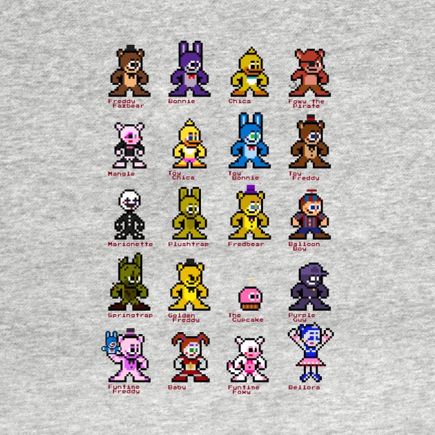 8-bit FNAF World by 8-BitHero